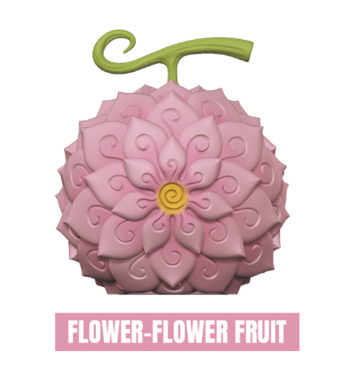 Figurine Tirelire One Piece FLOWER-FLOWER FRUiT (h12cm)