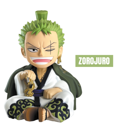 Figurine Tirelire One Piece ZOROJURO (h15cm)