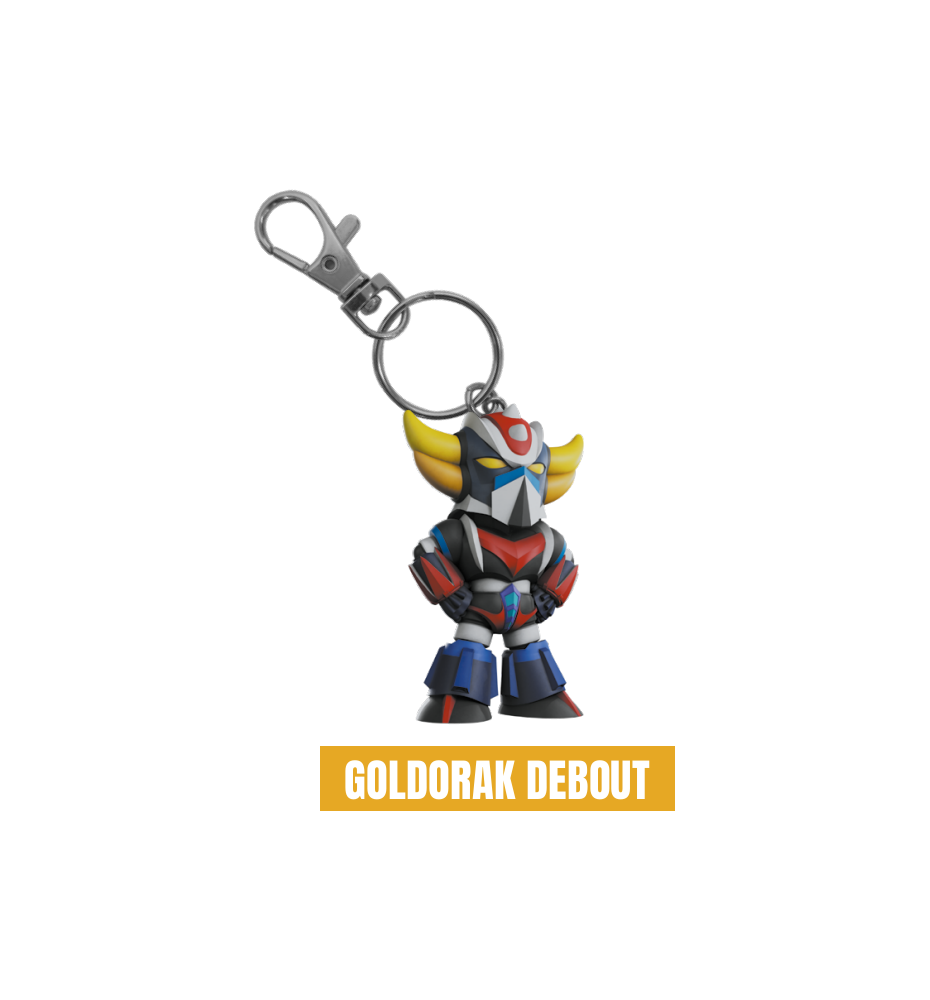 Porte-clés Goldorak GOLdORAK DEbOUT (h6.5cm)