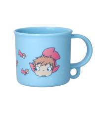 Mug enfant bleu Ponyo - Ponyo sur la Falaise© (20cl)