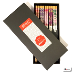Boîte de 5 baguettes japonaises SAKURA assorties