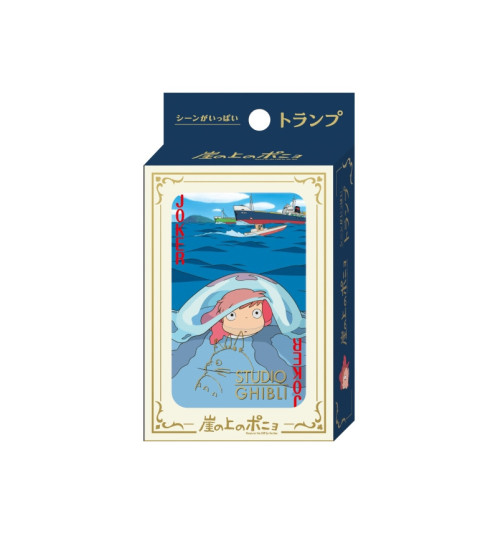 Cartes à jouer - Ponyo sur la Falaise©