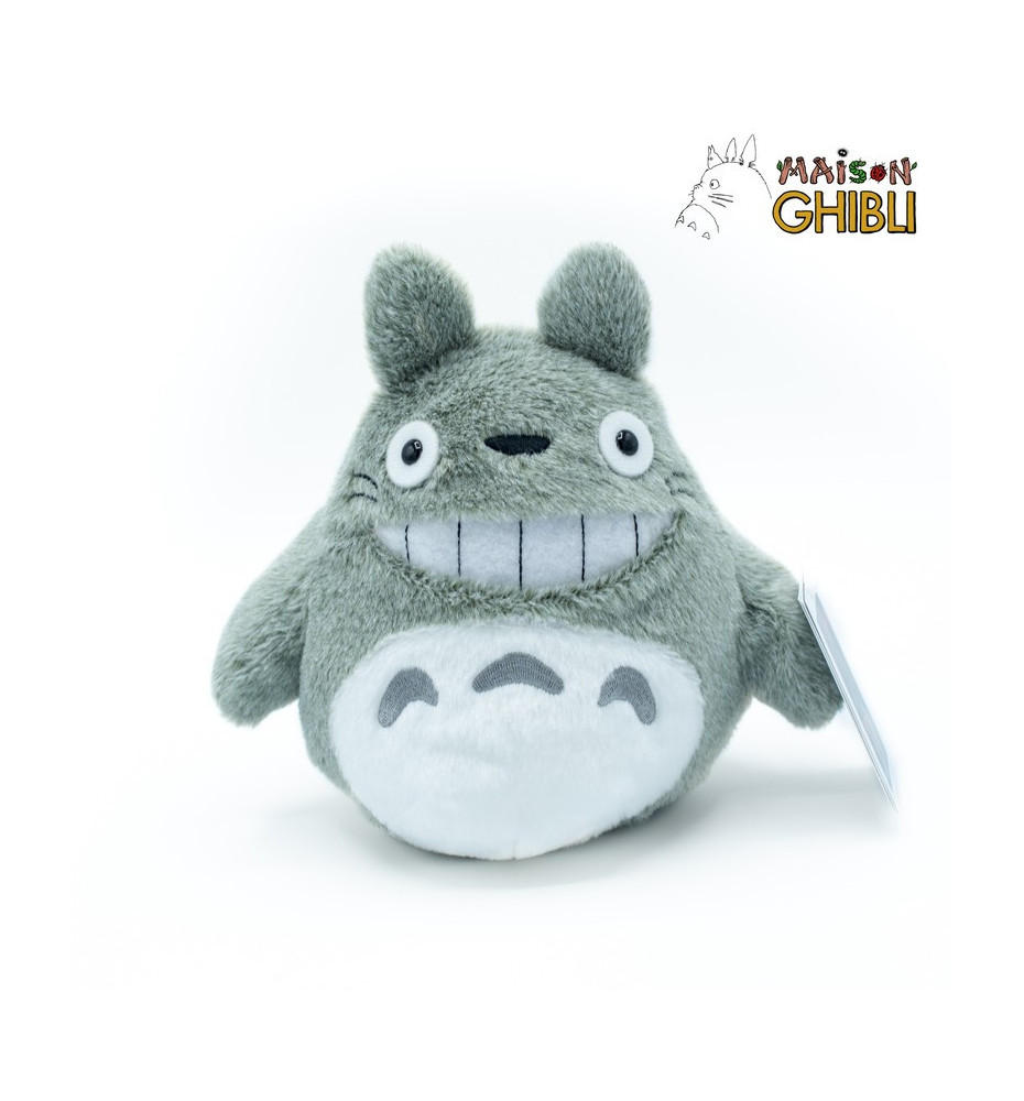 Peluche Totoro© gris SOURiRE - Mon voisin Totoro© (h15cm)