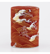 Boîte à thé japonaise (chazutsu) papier washi GObO (150g)