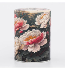 Boîte à thé japonaise (chazutsu) imprimé BOTAN (150g)