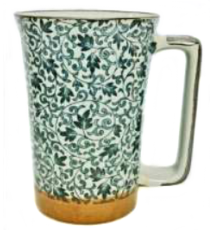 Mug en céramique japonaise PETiTES FEUiLLES 35cl