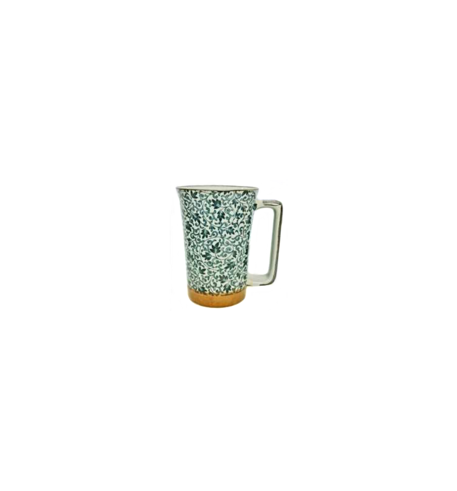 Mug en céramique japonaise PETiTES FEUiLLES 35cl