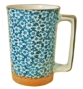 Mug en céramique japonaise PETiTES FLEURS BLANChES 35cl