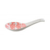 Cuillère à soupe FLEURS ROSES en porcelaine 13.5cm
