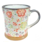 Mug en céramique japonaise 1000 FLEURS BLEU 25cl