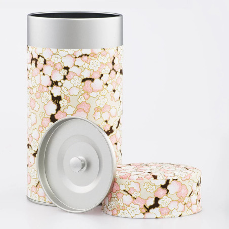 Boîte à thé japonaise (chazutsu) papier washi MAChi (250g)