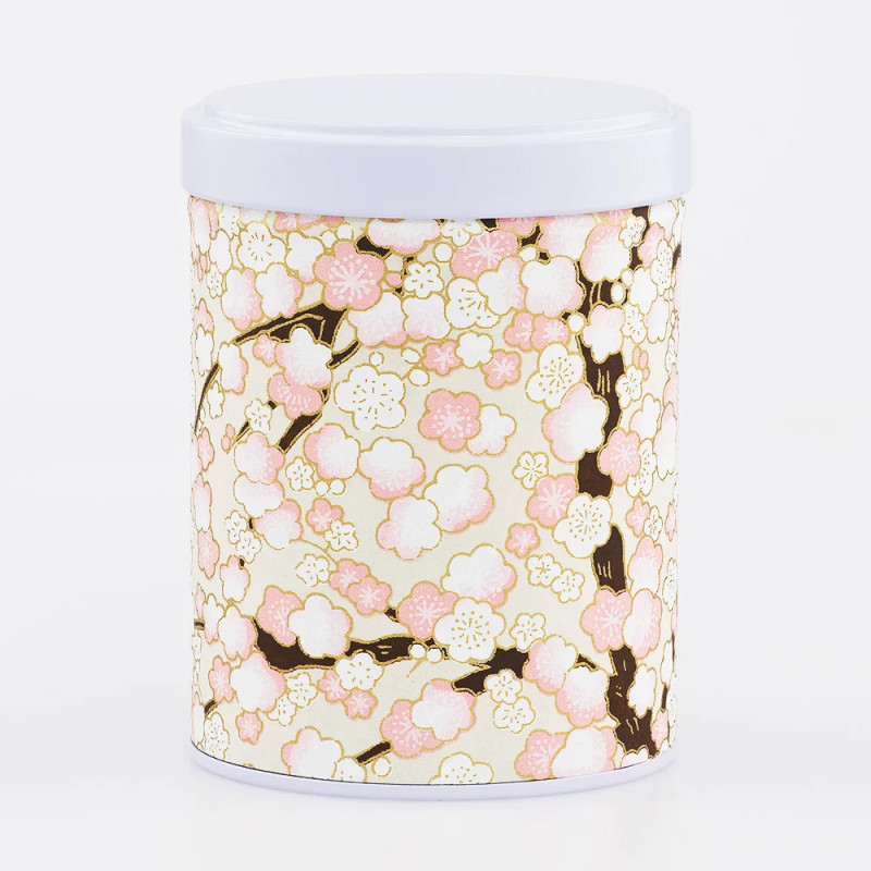 Boîte à thé japonaise (chazutsu) Papier Washi MAChi (150gr)