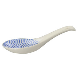 Cuillère à soupe NiPPON BLUE en porcelaine