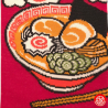 Tabi Socks (M) Socquettes à orteil japonaises RAMEN Rouge (extensible t39 à t44)