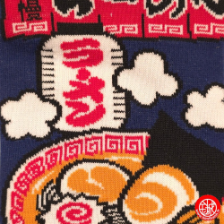 Tabi Socks (M) Socquettes à orteil japonaises RAMEN Bleu Marine (extensible t39 à t44)