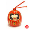 Daruma grelot en argile (h8cm)