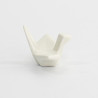 Porte-baguettes GRUE ORiGAMi en porcelaine BLANC L6cm