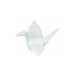 Porte-baguettes ORiGAMi en porcelaine blanc