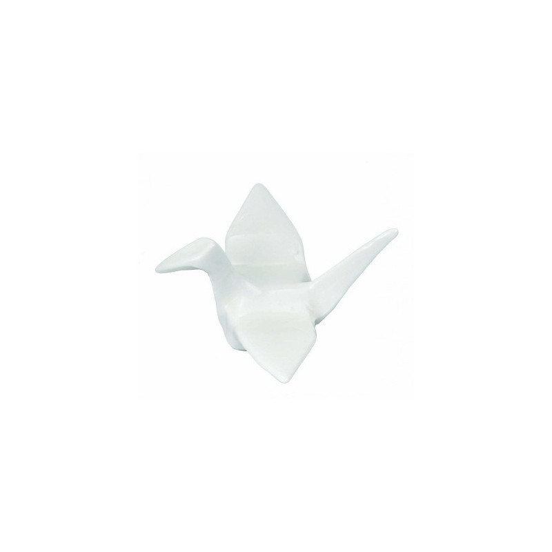 Porte-baguettes ORiGAMi en porcelaine blanc
