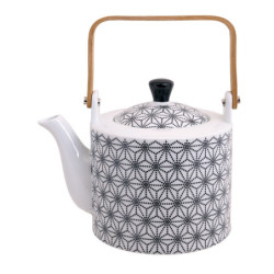 Théière en porcelaine NiPPON BLACK star 1L30