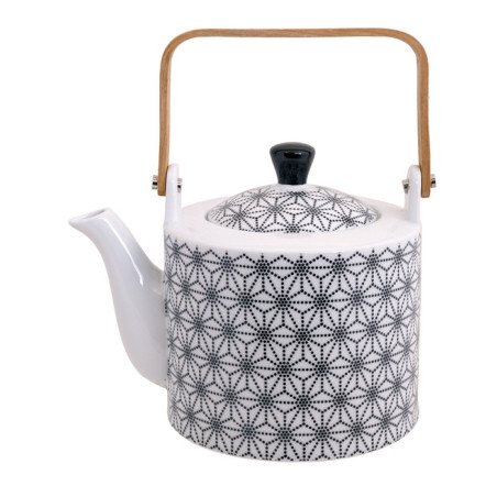 Théière en porcelaine NiPPON BLACK star 1L30