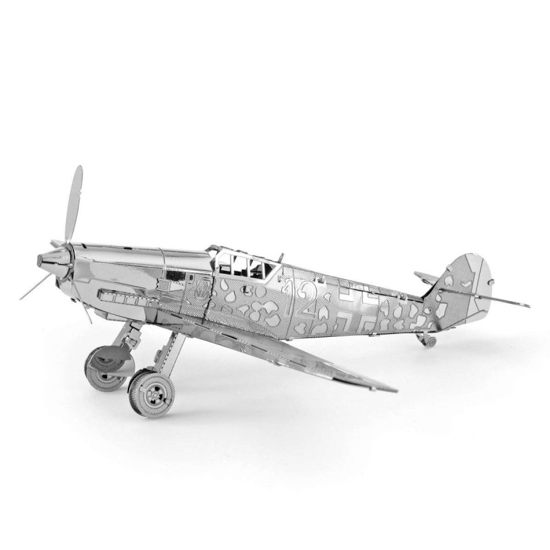 Miniature à monter en métal AViON de ChASSE MESSERSChMiTT BF-109 (L8.7cm)