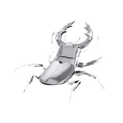 Miniature à monter en métal insecte COLéOPTèRE (L7.3cm)