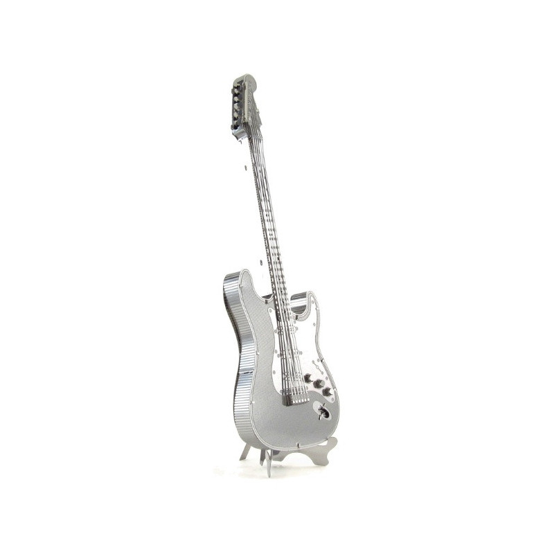 Miniature à monter en métal instrument de musique GUiTARE ELECTRiQUE (h11.4cm)