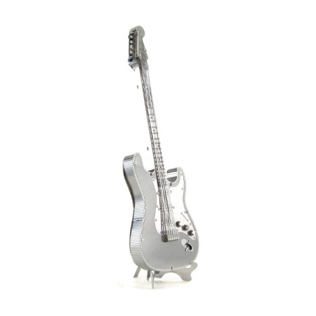 Miniature à monter en métal instrument de musique GUiTARE ELECTRiQUE (h11.4cm)