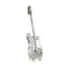 Miniature à monter en métal instrument de musique GUiTARE ELECTRiQUE (h11.4cm)