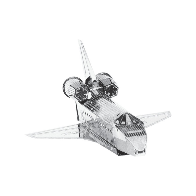 Miniature à monter en métal NAVETTE SPATiALE ATLANTiS (L9.9cm)