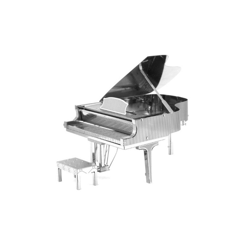 Miniature à monter en métal instrument de musique PiANO à QUEUE (h7.5cm)