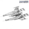 Miniature à monter en métal Mass Effect® SX3 ChASSEUR de l'ALLiANCE (L8.1cm)