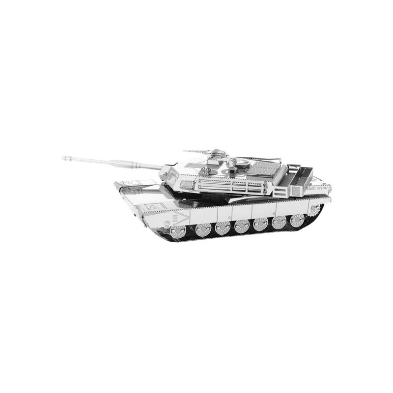 Miniature à monter en métal TANK M1 ABRAMS (L10.5cm)