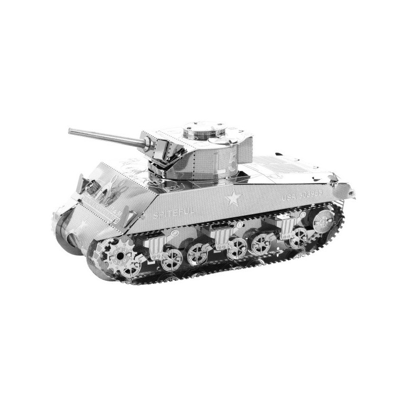 Miniature à monter en métal TANK ShERMAN (L7.3cm)