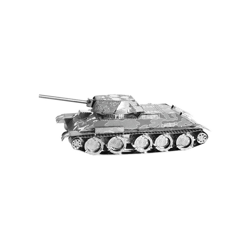 Miniature à monter en métal TANK T-34 (L7.5cm)