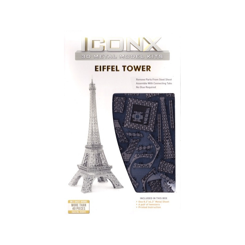 Miniature à monter en métal TOUR EiFFEL (h15cm)