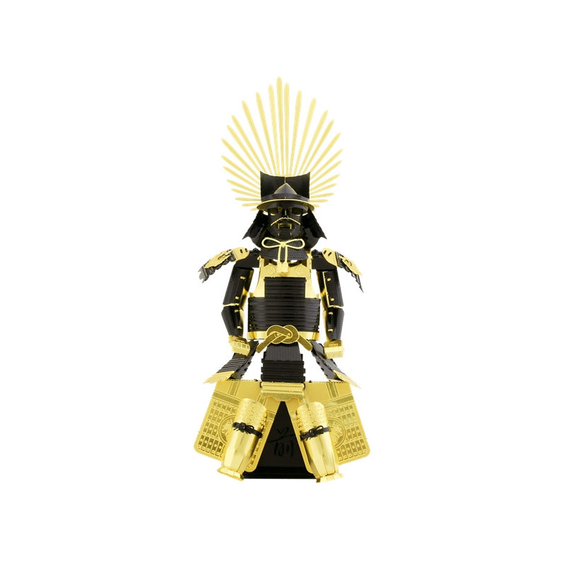 Miniature à monter en métal armure japonaise yoroi de Hideyoshi Toyotomi (h11.4cm)