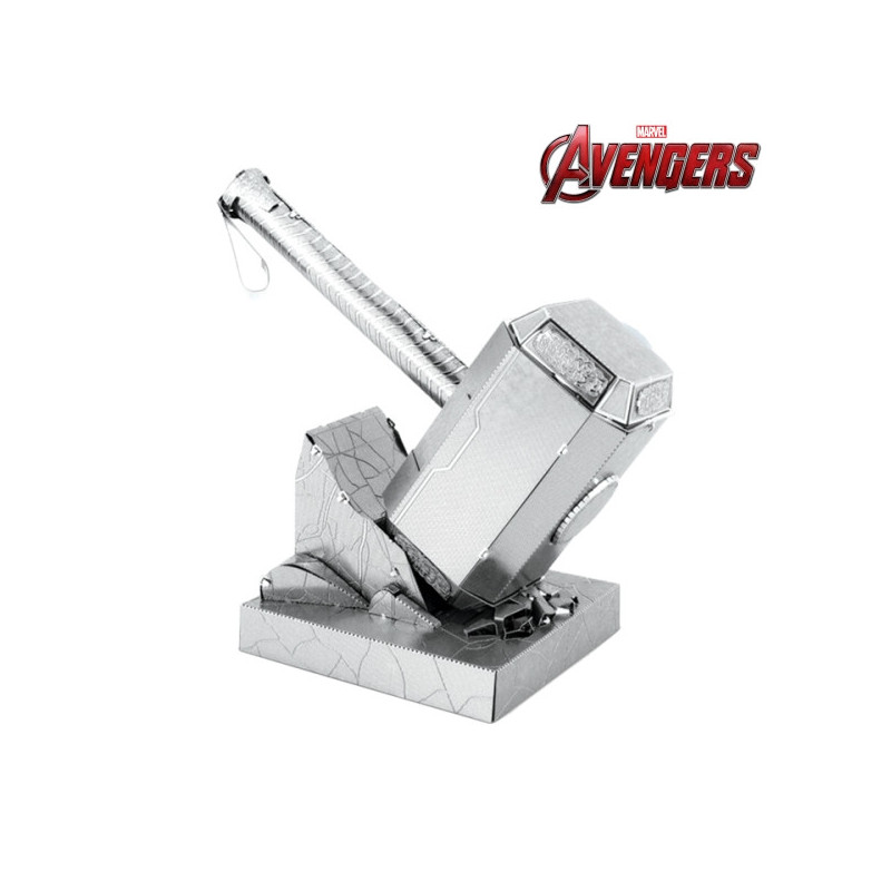 Miniature à monter en métal Avengers® MJöLLNiR de Thor (h7.9cm)