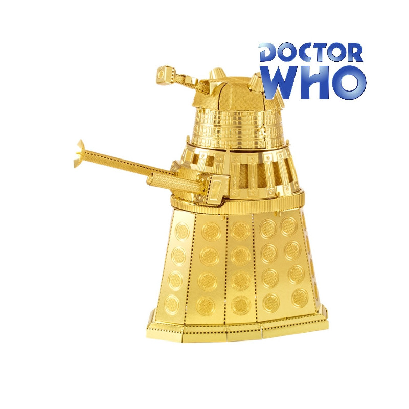 Miniature à monter en métal Dr. Who® DALEK DORé (h5.7cm)