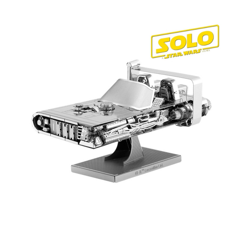 Miniature à monter en métal Star Wars® LANDSPEEdER de HAN SOLO