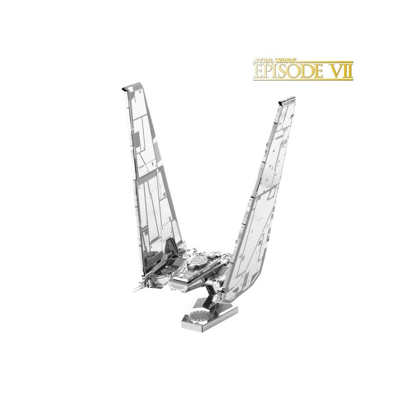 Miniature à monter en métal Star Wars® NAVETTE iMPéRiALE de KYLO REN (h10cm)