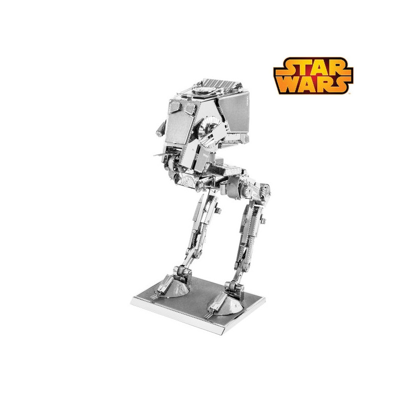 Miniature à monter en métal Star Wars® WALKER AT-ST (h8.9cm)