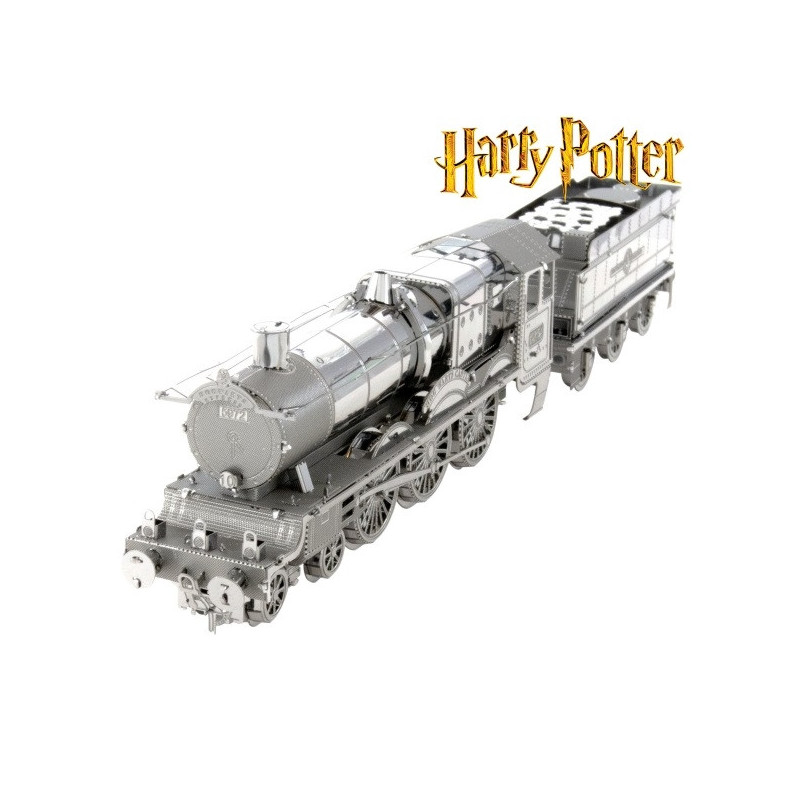 Miniature à monter en métal Harry Potter® TRAiN de POUdLARD EXPRESS (L10.8+6.2cm)