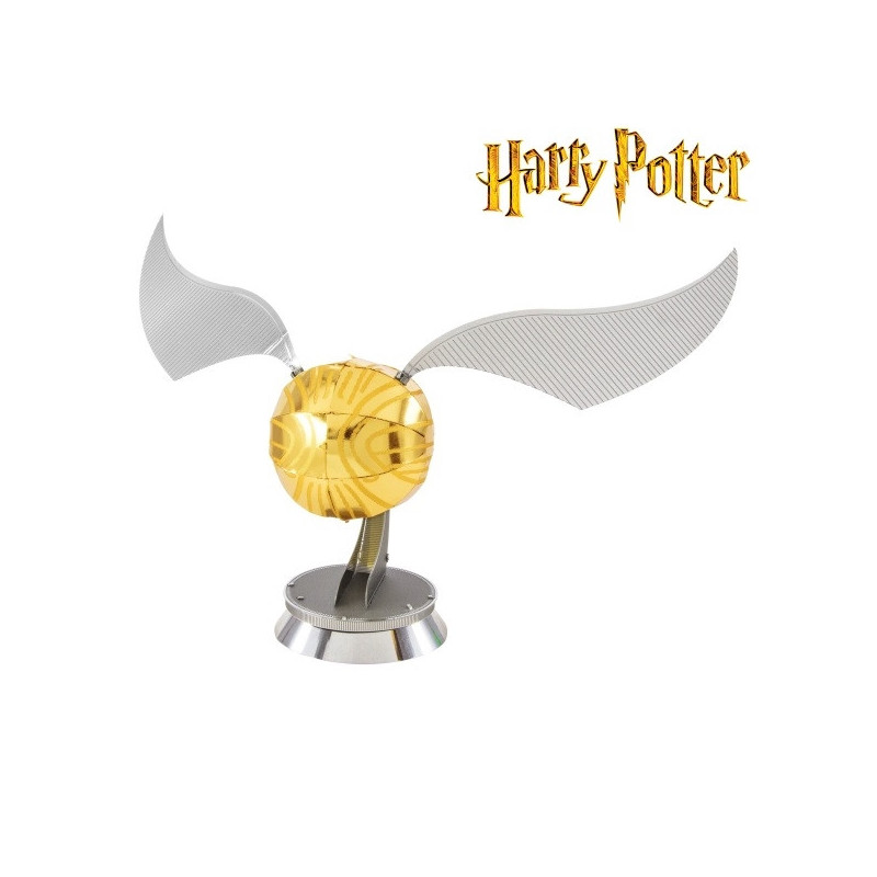 Miniature à monter en métal Harry Potter® ViF d'OR (L12.5cm)