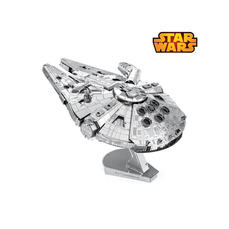 Miniature à monter en métal Star Wars® FAUCON MiLLéNiUM (L11cm)