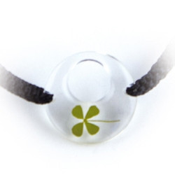 Bracelet ajustable TRèFLE VéRiTAbLE rond