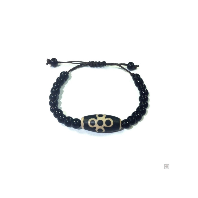 Bracelet DZi tibétain