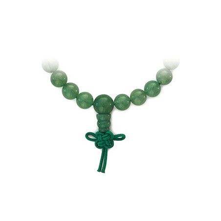 Bracelet mala en JAdE AVENTURiNE perles 8mm