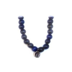 Bracelet perles ETERNiTE en SOdALiTE 6mm